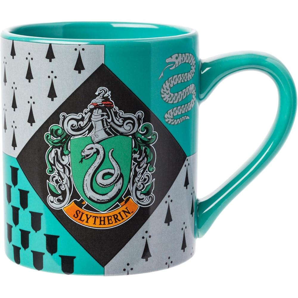 imageSilver Buffalo Harry Potter Hogwarts Slytherin House Crest Ceramic Mug 14 Ounces14oz Slytherin House Crest
