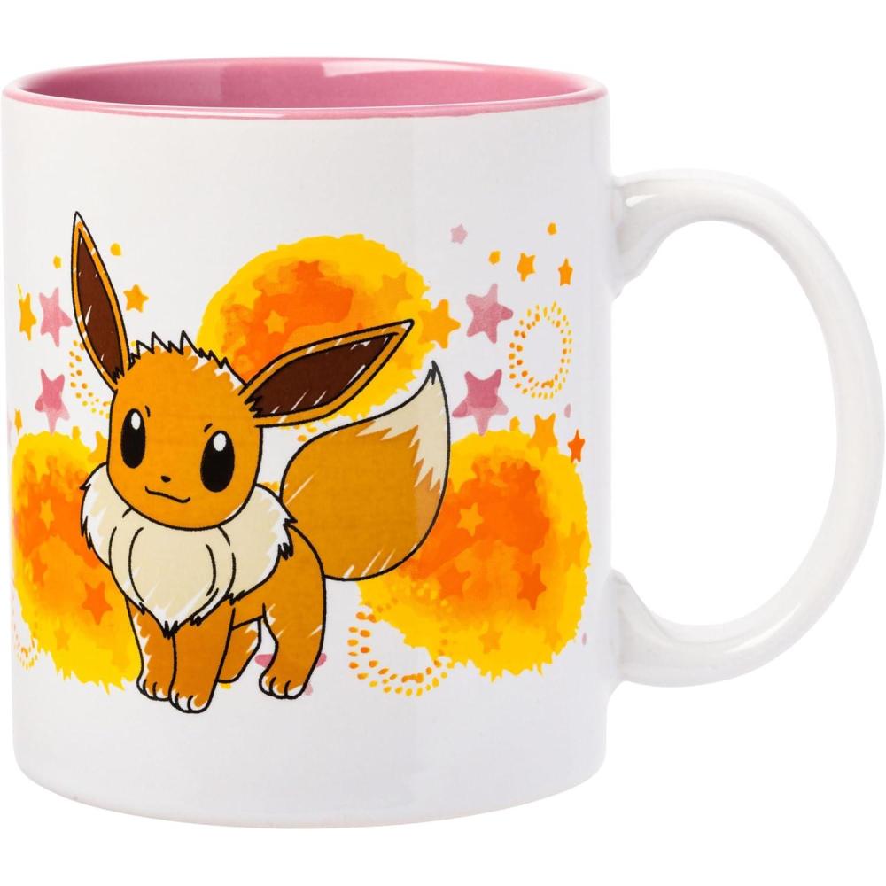 imageSilver Buffalo Pokemon Snorlax But First Coffee Ceramic Mug 20 Ounces20oz Pokmon Eevee Star