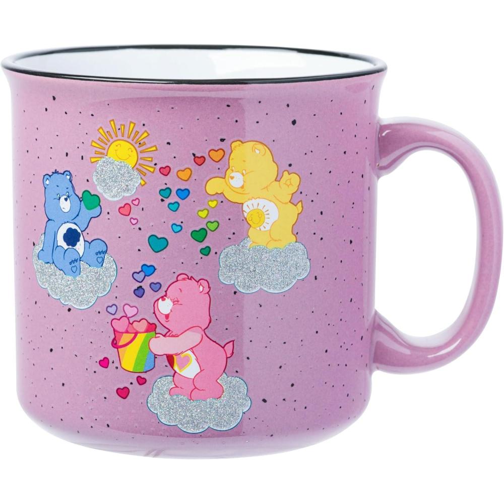 imageSilver Buffalo Star Trek NCC1701 Property of The USS Enterprise Ceramic Camper Mug 20 OuncesCare Bears Glitter