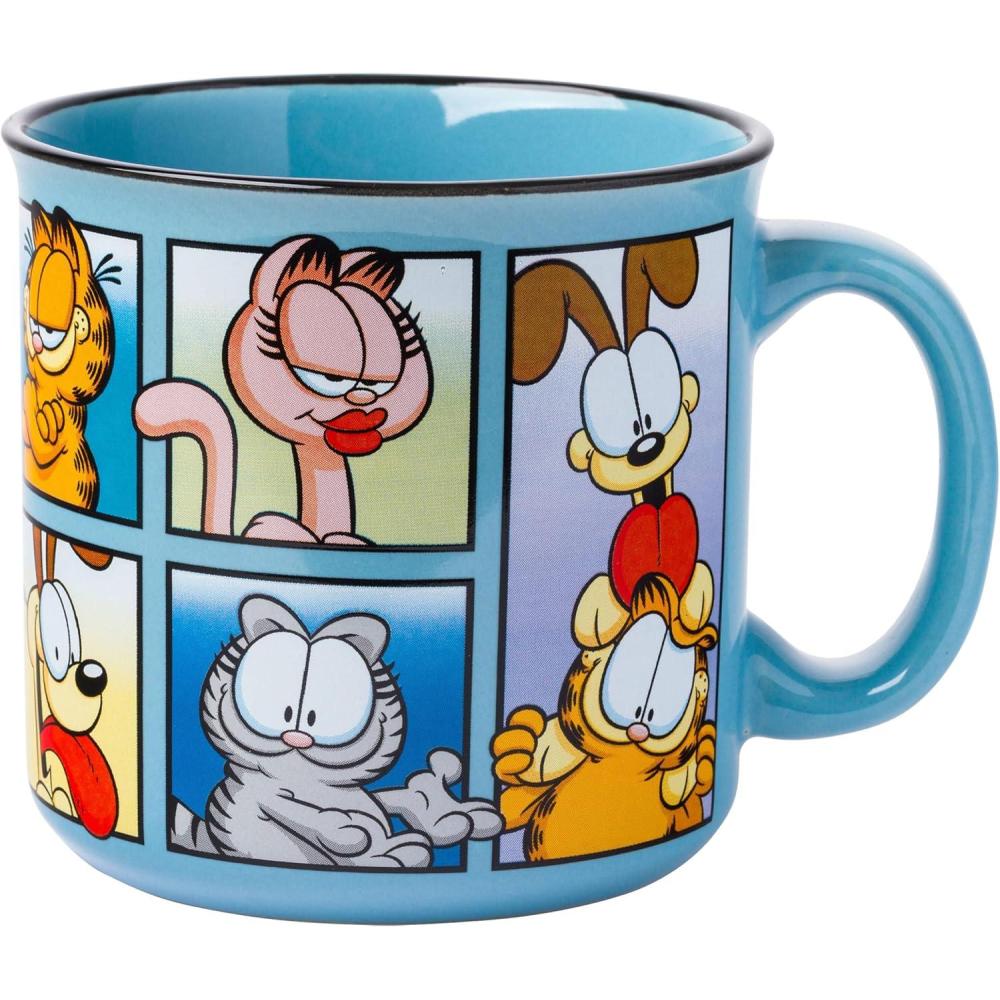 imageSilver Buffalo Star Trek NCC1701 Property of The USS Enterprise Ceramic Camper Mug 20 OuncesGarfield Characters