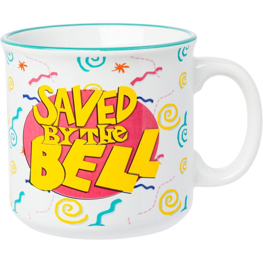 imageSilver Buffalo Star Trek NCC1701 Property of The USS Enterprise Ceramic Camper Mug 20 OuncesSaved By the Bell