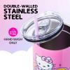 Silver Buffalo Care Bears Grumpy Bear Like I Care Stainless Steel Tumbler with Handle and Straw, Fits in Standard Cup Holder, 40 Ounces(Hello Kitty Kawaii Summer)