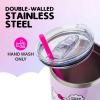 Silver Buffalo Care Bears Grumpy Bear Like I Care Stainless Steel Tumbler with Handle and Straw, Fits in Standard Cup Holder, 40 Ounces(Hello Kitty Spring and Summer)