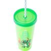 Silver Buffalo Disney Lilo and Stitch Angel Coconut Flowers 2 Pack Color Change Plastic Tumbler, 24-Ounce(Lilo and Stitch Surfboard)