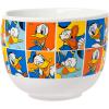 Silver Buffalo Disney Lilo and Stitch Hands Up Leaves and Flowers Ceramic Ramen Noodle Rice Bowl with Chopsticks and Spoon, Microwave Safe, 20 Ounces(Donald Duck Spoon)