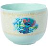 Silver Buffalo Disney Lilo and Stitch Hands Up Leaves and Flowers Ceramic Ramen Noodle Rice Bowl with Chopsticks and Spoon, Microwave Safe, 20 Ounces(Lilo and Stitch Slurping Noodles Spoon)