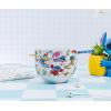 Silver Buffalo Disney Lilo and Stitch Hands Up Leaves and Flowers Ceramic Ramen Noodle Rice Bowl with Chopsticks and Spoon, Microwave Safe, 20 Ounces(Lilo and Stitch Costumes)