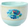 Silver Buffalo Disney Lilo and Stitch Hands Up Leaves and Flowers Ceramic Ramen Noodle Rice Bowl with Chopsticks and Spoon, Microwave Safe, 20 Ounces(Lilo and Stitch Slurping Noodles Spoon)