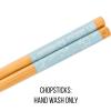 Silver Buffalo Disney Lilo and Stitch Hands Up Leaves and Flowers Ceramic Ramen Noodle Rice Bowl with Chopsticks and Spoon, Microwave Safe, 20 Ounces(Ratatouille Remy Icons)