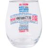 Silver Buffalo Disney Mickey and Minnie Classic Heart Glitter Stemless Wine Glass, 20 Ounces(Grey’s Anatomy)