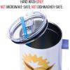 Silver Buffalo Disney Winnie the Pooh “Dreamy Days” Retro Art Stainless Steel Tumbler with Handle and Straw, Fits in Standard Cup Holder, 40 Ounces(Eevee Pokemon)
