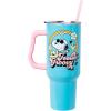 Silver Buffalo Disney Winnie the Pooh “Dreamy Days” Retro Art Stainless Steel Tumbler with Handle and Straw, Fits in Standard Cup Holder, 40 Ounces(Peanuts Feeling Groovy)