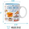 Silver Buffalo Gilmore Girls Destination Locations Icons Ceramic Mug, 20 Ounces(Destination Locations (20 Ounces))