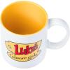 Silver Buffalo Gilmore Girls Destination Locations Icons Ceramic Mug, 20 Ounces(Wax Resist Pottery Mug (20 Ounces))