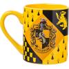 Silver Buffalo Harry Potter Hogwarts Slytherin House Crest Ceramic Mug, 14 Ounces(14oz Hufflepuff House Crest)