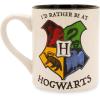 Silver Buffalo Harry Potter Hogwarts Slytherin House Crest Ceramic Mug, 14 Ounces(14oz I’d Rather Be at Hogwarts)