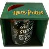 Silver Buffalo Harry Potter Hogwarts Slytherin House Crest Ceramic Mug, 14 Ounces(I Solemnly Swear That I Am Up To No Good)