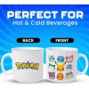 Silver Buffalo Pokemon Snorlax But First Coffee Ceramic Mug, 20 Ounces(20oz Pokemon Multi Faces)