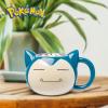 Silver Buffalo Pokemon Snorlax But First Coffee Ceramic Mug, 20 Ounces(20oz Pokemon Snorlax Face)