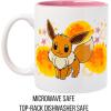 Silver Buffalo Pokemon Snorlax But First Coffee Ceramic Mug, 20 Ounces(20oz Pokémon Eevee Star)