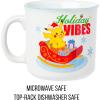 Silver Buffalo Pokemon Snorlax But First Coffee Ceramic Mug, 20 Ounces(Holiday Vibes)