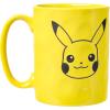 Silver Buffalo Pokemon Snorlax But First Coffee Ceramic Mug, 20 Ounces(Yellow/Black)