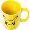 Silver Buffalo Pokemon Snorlax But First Coffee Ceramic Mug, 20 Ounces(Yellow/Black)