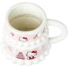 Silver Buffalo Sanrio Hello Kitty Pink Bow Ceramic 3D Sculpted Mug, 20 Ounces(Hello Kitty Cake)
