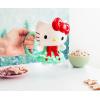 Silver Buffalo Sanrio Hello Kitty Pink Bow Ceramic 3D Sculpted Mug, 20 Ounces(Hello Kitty Christmas Tree Dress)