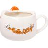 Silver Buffalo Sanrio Hello Kitty Pink Bow Ceramic 3D Sculpted Mug, 20 Ounces(Hello Kitty Halloween Bow)