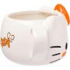 Silver Buffalo Sanrio Hello Kitty Pink Bow Ceramic 3D Sculpted Mug, 20 Ounces(Hello Kitty Halloween Bow)