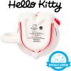 Silver Buffalo Sanrio Hello Kitty Pink Bow Ceramic 3D Sculpted Mug, 20 Ounces(Hello Kitty Holding Love Heart)
