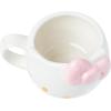 Silver Buffalo Sanrio Hello Kitty Pink Bow Ceramic 3D Sculpted Mug, 20 Ounces(Hello Kitty Rose Gold Details)