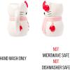 Silver Buffalo Sanrio Hello Kitty Pink Bow Ceramic 3D Sculpted Mug, 20 Ounces(Hello Kitty Snow Man)