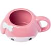 Silver Buffalo Sanrio Hello Kitty Pink Bow Ceramic 3D Sculpted Mug, 20 Ounces(My Melody)
