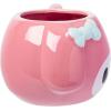 Silver Buffalo Sanrio Hello Kitty Pink Bow Ceramic 3D Sculpted Mug, 20 Ounces(My Melody)