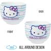 Silver Buffalo Sanrio Hello Kitty Strawberry Milk Japanese Character Ceramic Ramen Noodle Rice Bowl with Chopsticks, Microwave Safe, Pink, 20 Ounces(Hello Kitty Blue and Pink Skies)