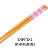 Silver Buffalo Sanrio Hello Kitty Strawberry Milk Japanese Character Ceramic Ramen Noodle Rice Bowl with Chopsticks, Microwave Safe, Pink, 20 Ounces(Hello Kitty Rainbow and Clouds)