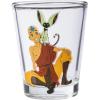 Silver Buffalo SpongeBob SquarePants Featuring Gary Poses Floral Krabby Patty 4 Pack Mini Glass Set, 1.5 Ounces(Avatar: The Last Airbender)