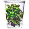 Silver Buffalo SpongeBob SquarePants Featuring Gary Poses Floral Krabby Patty 4 Pack Mini Glass Set, 1.5 Ounces(Avengers Highlight)