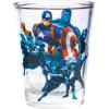 Silver Buffalo SpongeBob SquarePants Featuring Gary Poses Floral Krabby Patty 4 Pack Mini Glass Set, 1.5 Ounces(Avengers Highlight)