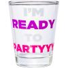 Silver Buffalo SpongeBob SquarePants Featuring Gary Poses Floral Krabby Patty 4 Pack Mini Glass Set, 1.5 Ounces(Bridesmaids)