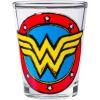 Silver Buffalo SpongeBob SquarePants Featuring Gary Poses Floral Krabby Patty 4 Pack Mini Glass Set, 1.5 Ounces(DC Comics Justice League)