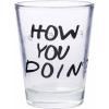 Silver Buffalo SpongeBob SquarePants Featuring Gary Poses Floral Krabby Patty 4 Pack Mini Glass Set, 1.5 Ounces(Friends Iconic Quotes)