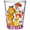 Silver Buffalo SpongeBob SquarePants Featuring Gary Poses Floral Krabby Patty 4 Pack Mini Glass Set, 1.5 Ounces(Garfield)