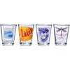 Silver Buffalo SpongeBob SquarePants Featuring Gary Poses Floral Krabby Patty 4 Pack Mini Glass Set, 1.5 Ounces(Gilmore Girls Iconic Locations)