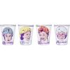 Silver Buffalo SpongeBob SquarePants Featuring Gary Poses Floral Krabby Patty 4 Pack Mini Glass Set, 1.5 Ounces(Golden Girls Characters)