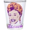 Silver Buffalo SpongeBob SquarePants Featuring Gary Poses Floral Krabby Patty 4 Pack Mini Glass Set, 1.5 Ounces(Golden Girls Characters)