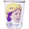 Silver Buffalo SpongeBob SquarePants Featuring Gary Poses Floral Krabby Patty 4 Pack Mini Glass Set, 1.5 Ounces(Golden Girls Characters)