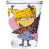 Silver Buffalo SpongeBob SquarePants Featuring Gary Poses Floral Krabby Patty 4 Pack Mini Glass Set, 1.5 Ounces(Nickelodeon Retro Characters)